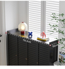 Louver Ventilated Steel Shoe Storage Cabinet
