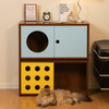 Cold-Rolled Steel Modular Cat Cabinet