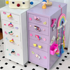 5 Drawer Colorful Iron Cabinet