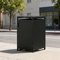 Outdoor Open Top Garbage Bin