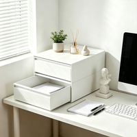 Mini Storage Box with Pull-Out Drawer