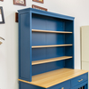 Integrated Dog Kennel with Bookshelf & Storage Drawers