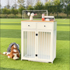 Metal Pet Crate with 2-Door