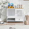 Dog Cage with Storage Table