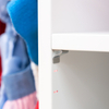 old-Rolled Steel Dog & Cat Clothes Storage Cabinet with Double Doors & Hanging Rod