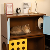 Cold-Rolled Steel Modular Cat Cabinet