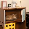 Cold-Rolled Steel Modular Cat Cabinet