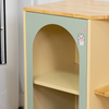 2-in-1 Wooden Cat Tree with Hidden Litter Box Enclosure
