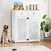 Metal Pet Crate with 2-Door