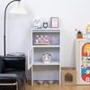 Multi-Level Cat House with Display Cabinet & Feeding Station