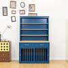 Integrated Dog Kennel with Bookshelf & Storage Drawers
