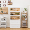Multi‑Chamber Pet Vivarium with Storage Drawers