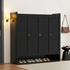 Louver Ventilated Steel Shoe Storage Cabinet