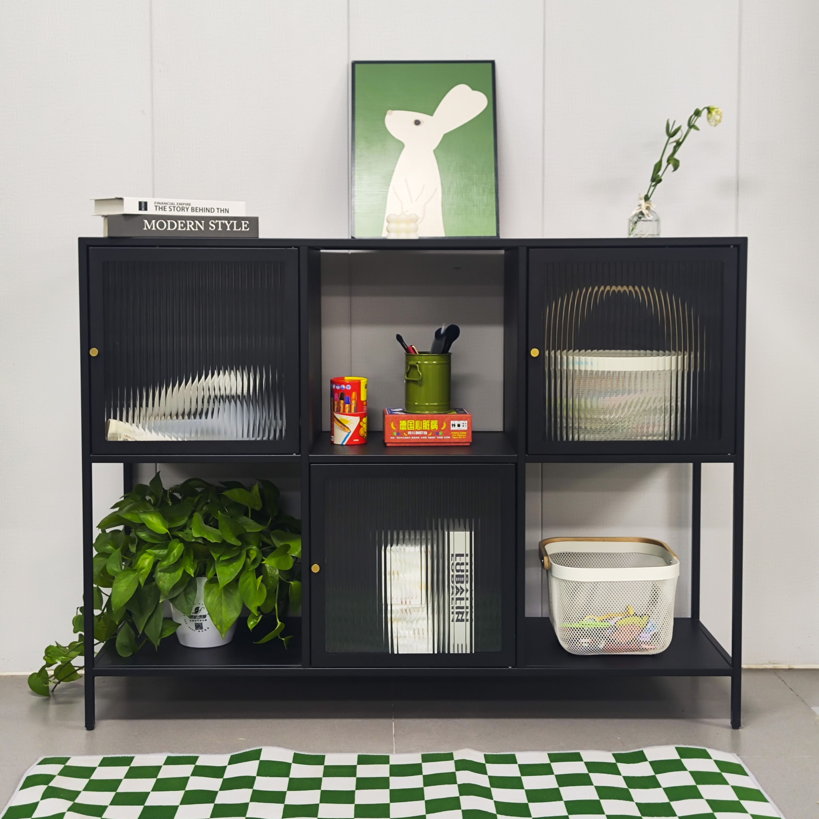 stainless steel trim series storage cabinet