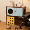 Cold-Rolled Steel Modular Cat Cabinet