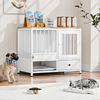 Metal Pet Crate with 2-Door