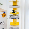 Tall Storage Tower Bookshelf
